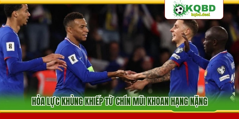 Sức tấn công đáng sợ đến từ chín ngòi nổ chất lượng 